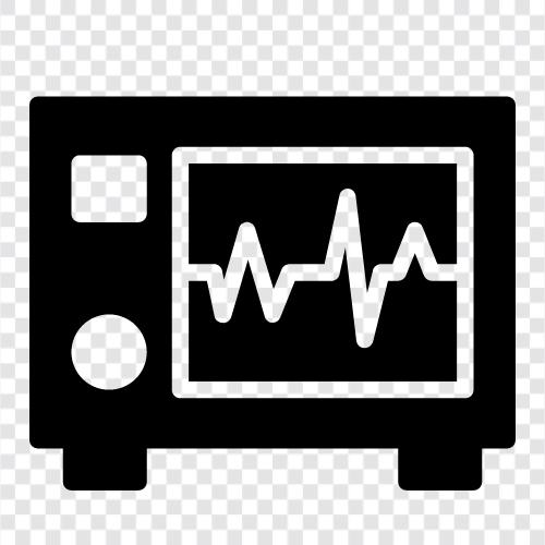 EKG, Herz, Herzerkrankungen, Herzrhythmus symbol