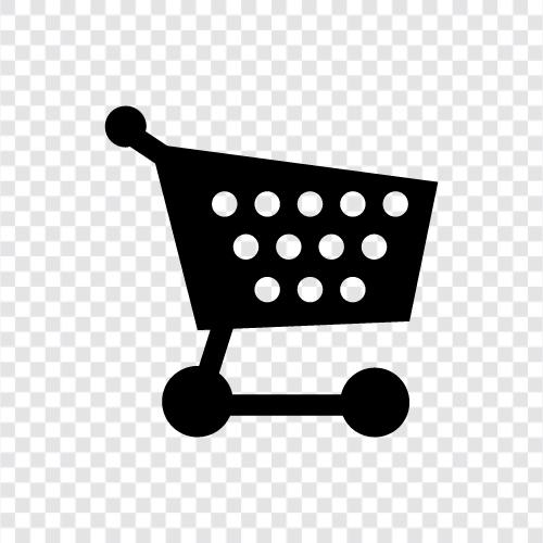 eCommerce, OnlineShopping, Warenkorb symbol