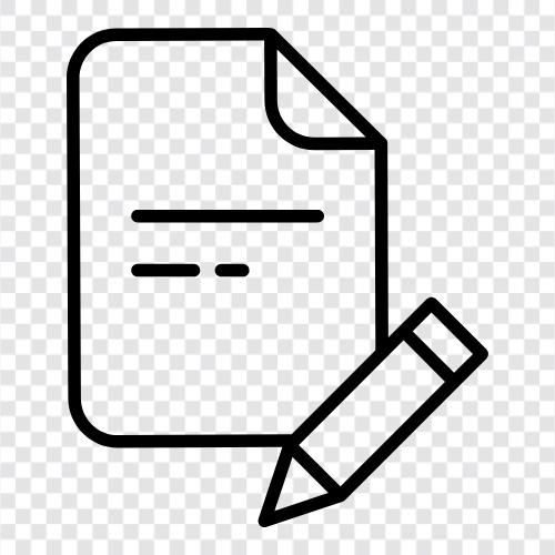 editor, text, editorial, inhalt symbol