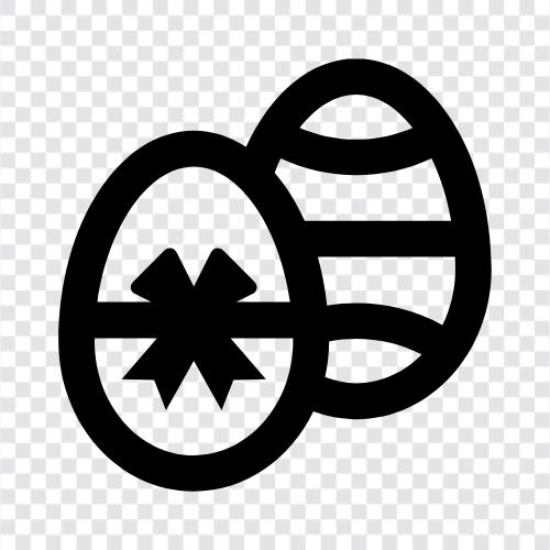 Eier, Ostereier symbol