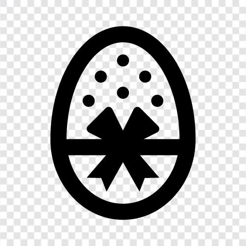 Eier, Pralinen, Süßigkeiten, Leckereien symbol