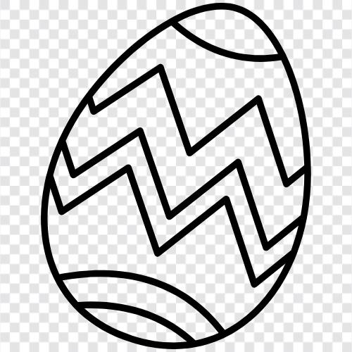 eggs, easter eggs Значок svg