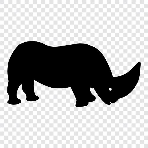 elasmotherium fosilleri, elasmotherium iskeleti, elasmotherium ikon svg