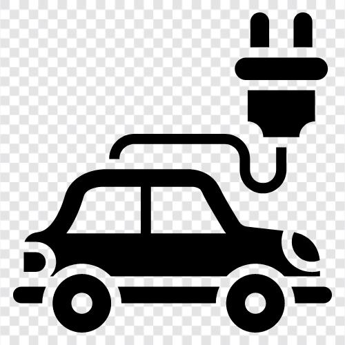 Elektroauto, Elektroauto Unternehmen, Elektroauto Technologie, Batterieauto symbol