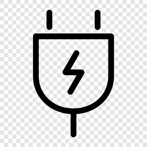 electric, car, charger, adapter icon svg