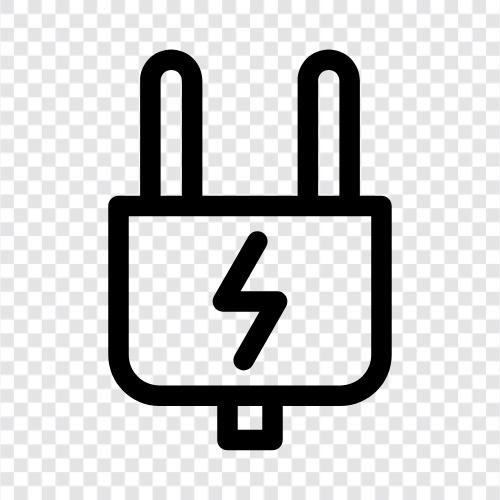Steckdose, Elektriker, Elektriker in der Ausbildung, Elektrikerzertifizierung symbol