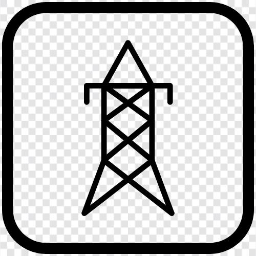 elektrische Energie, Elektriker, elektrische, Generatoren symbol