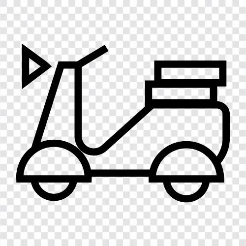 Electric Scooter, Razor, Best Electric Scooter, Delivery Scooter icon svg