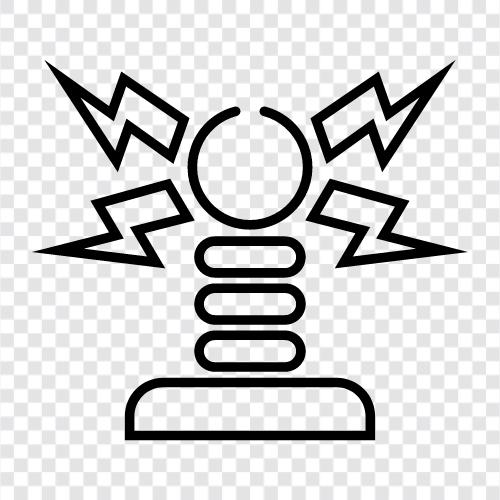 Strom, Energie, Erzeugung, Kraftwerk symbol