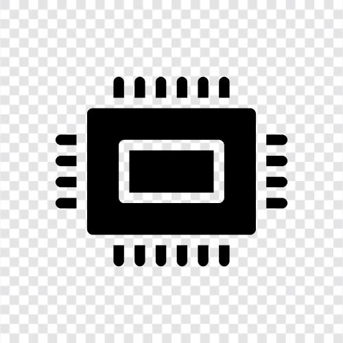 elektronisch, PC, Computer, Motherboard symbol