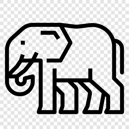 elephant icon svg