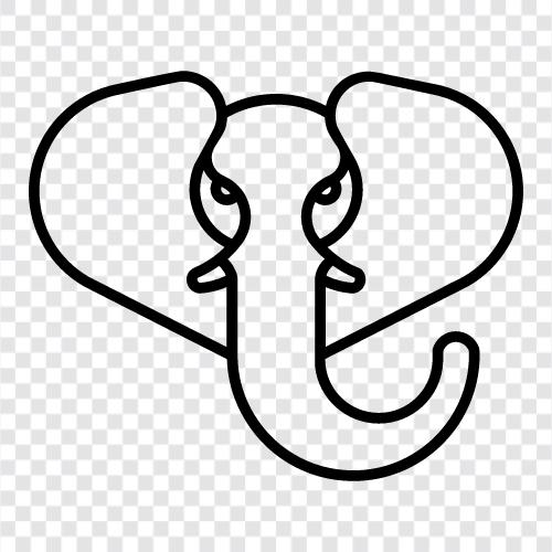 elephant icon svg