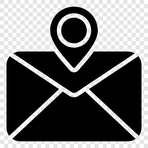 Адреса электронной почты, список адресов электронной почты, поиск адресов электронной почты, адрес электронной почты Значок svg