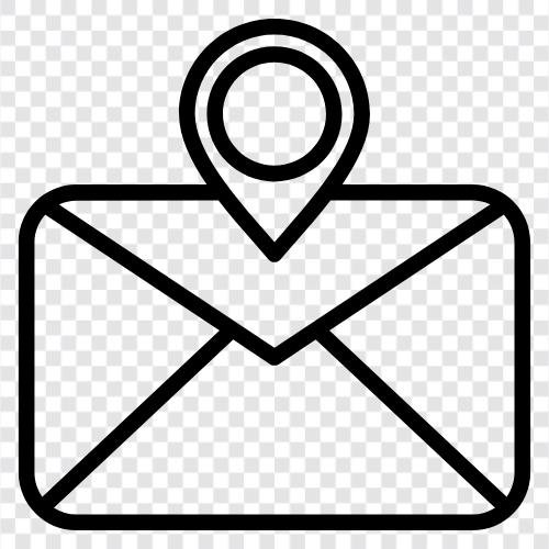 Адреса электронной почты, список адресов электронной почты, поиск адресов электронной почты, адрес электронной почты Значок svg