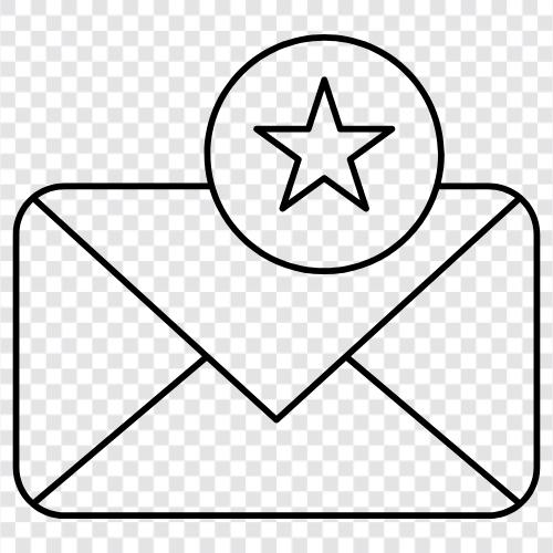 электронная почта, любимая почта, список электронной почты, подписка на электронную почту Значок svg