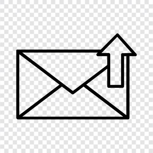 EMail, Posteingang, Nachricht, senden symbol