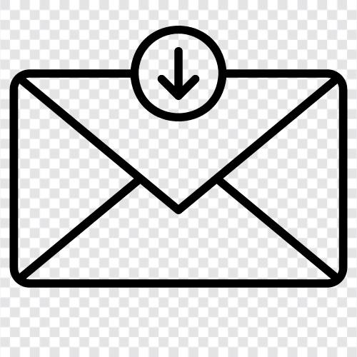 EMail, Posteingang, Nachrichten, Kommunikation symbol