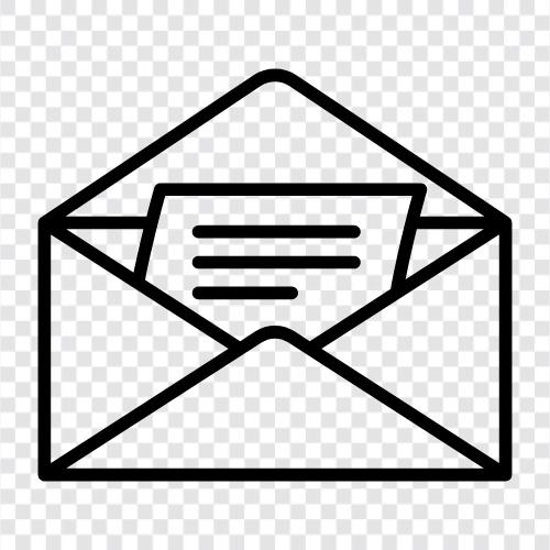 EMail, senden, EMail senden, EMailSchnittstelle symbol