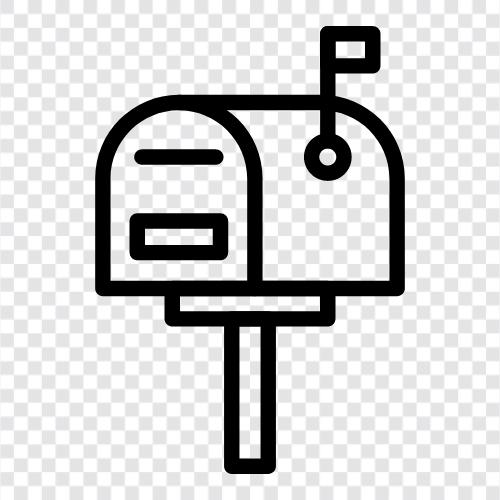 eposta, posta kutusu yazılımı, gönderme, alma ikon svg