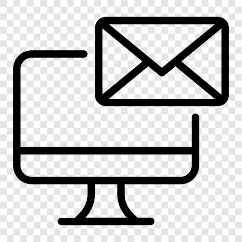 email, email client, email program, email service icon svg