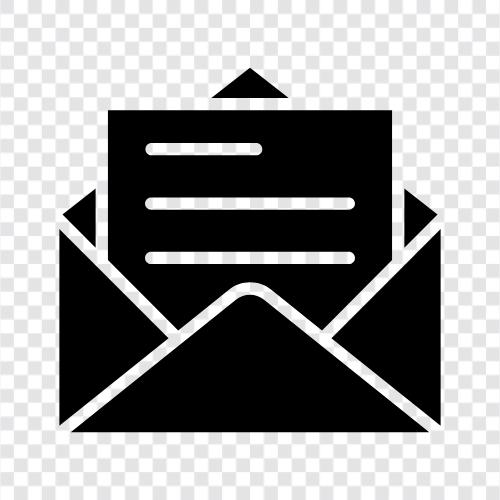 EMail, EMail senden symbol