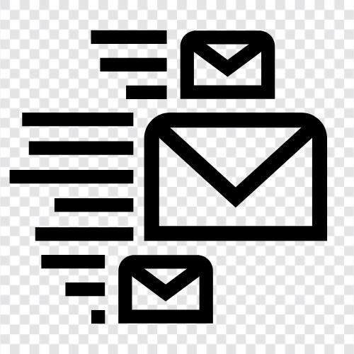 Маркетинг электронной почты, оптовая электронная почта, кампании по электронной почте, наводки по электронной почте Значок svg