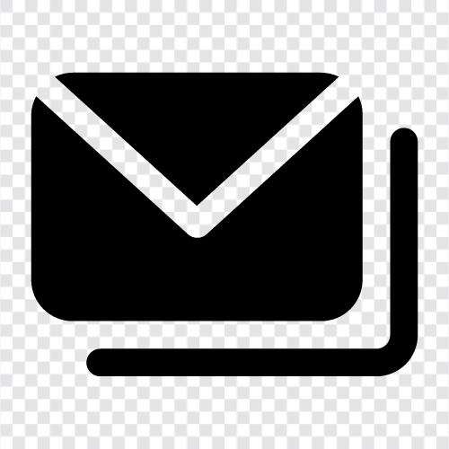 Сбыт электронной почты, информационные бюллетени по электронной почте, составление списков электронной почты, программное обеспечение для маркетинга электронной почты Значок svg