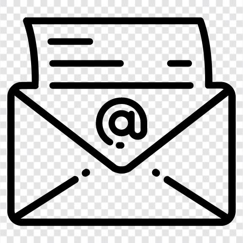 Маркетинг электронной почты, информационные бюллетени по электронной почте, спам по электронной почте, аферы по электронной почте Значок svg