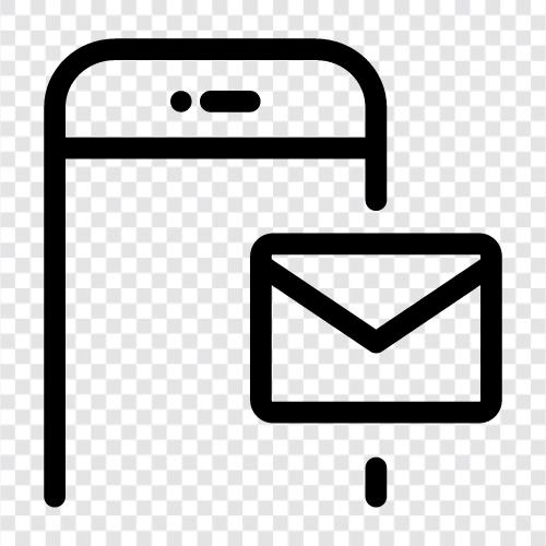 Электронная почта на Mobile, электронная почта на Go, электронная почта на Run, электронная почта Значок svg