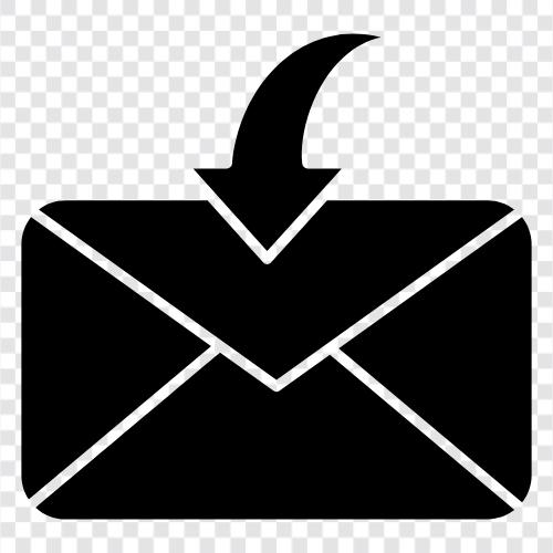 EMail empfangen, EMail Benachrichtigung, EMail Benachrichtigungssystem, EMail Benachrichtigung Service symbol