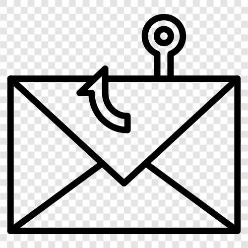 EMail Betrug, EMail Betrüger, EMail Spoofing, EMail Spoofing Angriff symbol