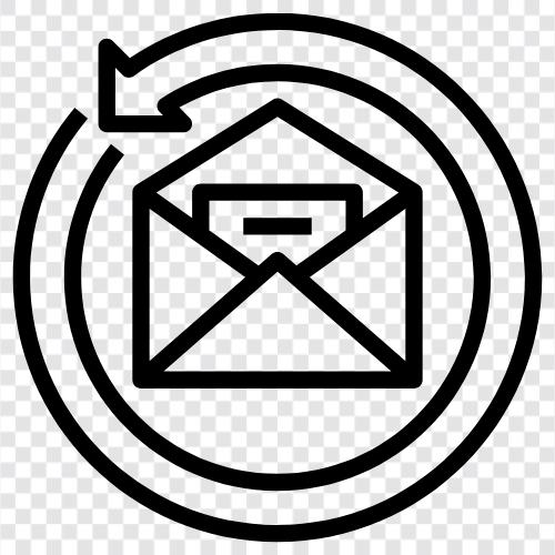 EMailService, EMail, senden, EMail senden symbol