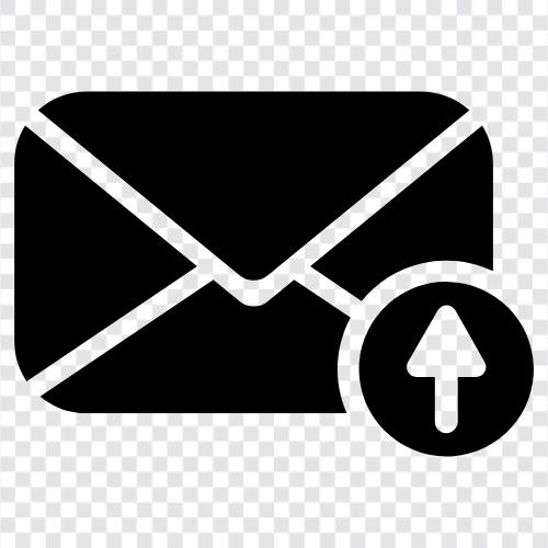 Загрузка электронной почты, вложение электронной почты, файл электронной почты, сайт загрузки электронной почты Значок svg