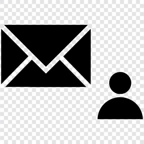 EMail Benutzerstatistik, EMail Benutzerinformation, EMail Benutzerdemographie, EMail Benutzer symbol