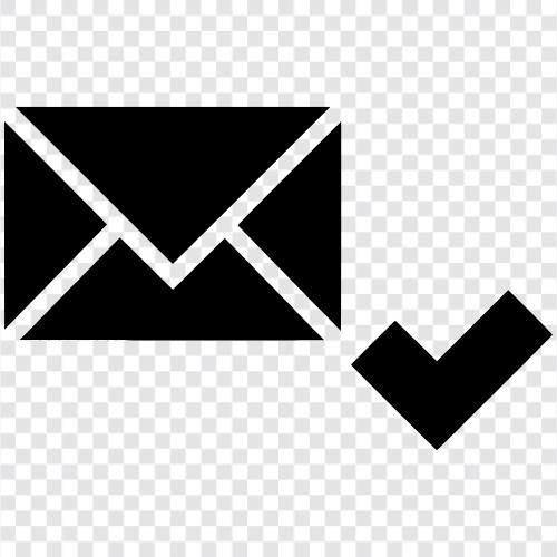 EMailVerifizierung, EMailVerifizierungscode, EMailPrüfzeichen symbol