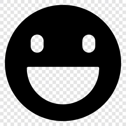 emoticons, smiley, emoji, happy icon svg