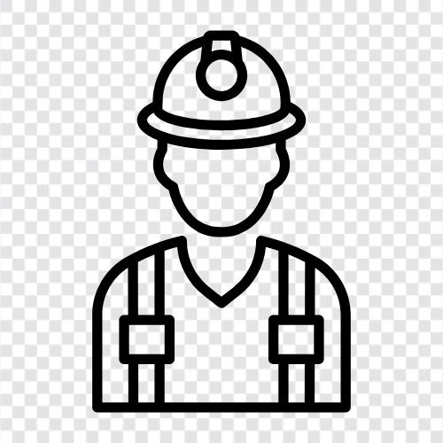 employee, service, labor, bluecollar icon svg