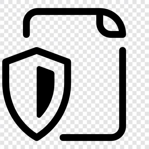 verschlüsselte Dokumente, sichere Dokumente, passwortgeschützte Dokumente, OnlineDokumentschutz symbol