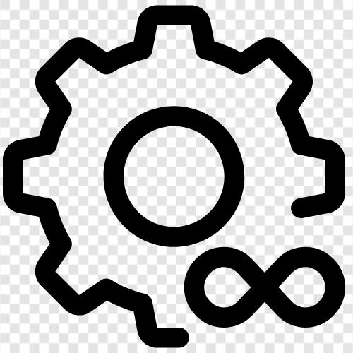 endless possibilities, endless worlds, infinite settings icon svg