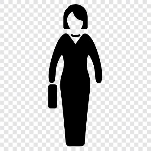 entrepreneur, CEO, businesswoman, work icon svg