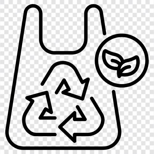 Umweltfreundlich, Recycelt, Kompostieren, Recycling symbol