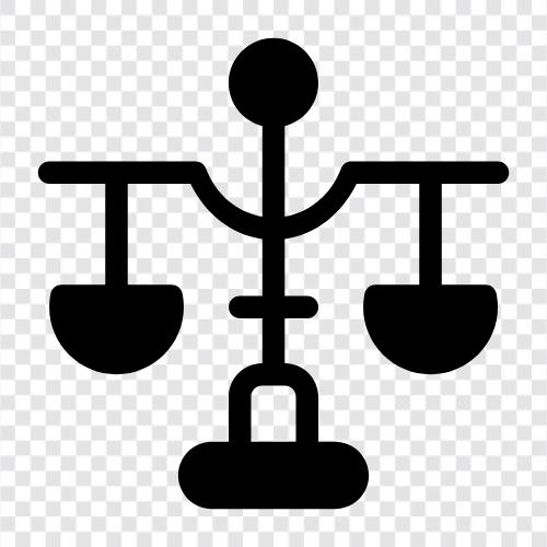 equilibrium, stability, rectitude, justice icon svg