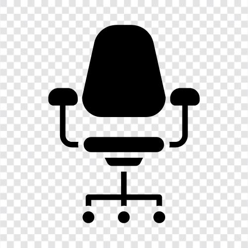 ergonomischer Stuhl, Bürostuhl Bewertungen, Bürostuhl für Rückenschmerzen, Büro symbol