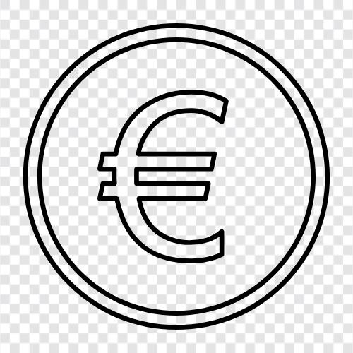 europe, euros, currency, financial icon svg