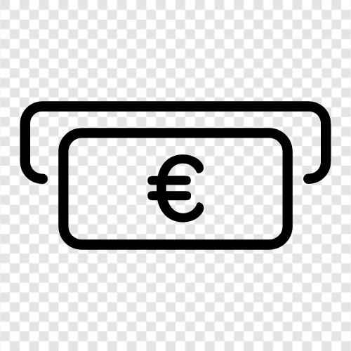 europe, finances, economy, currency icon svg