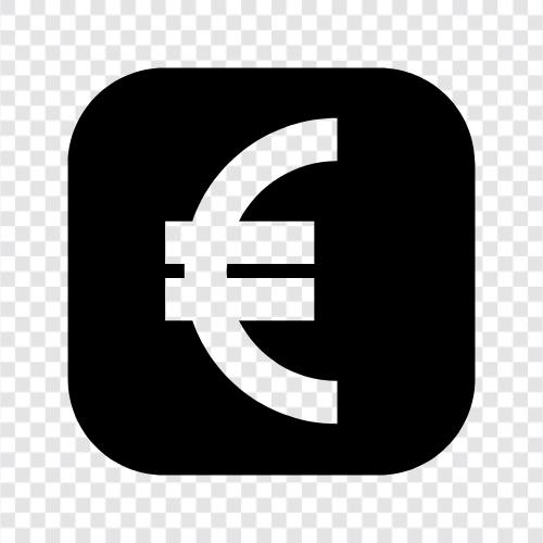 Europäische Union, EuroMünzen, EuroBanknoten, Euro symbol