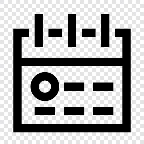 events, diary, todo list, schedule icon svg