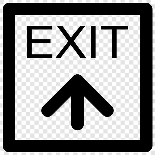 Exit, Arrow, Out, Exit Arrow icon svg