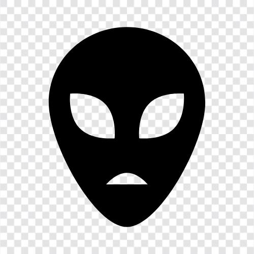 extra terrestrial, extraterrestrial, space, star icon svg