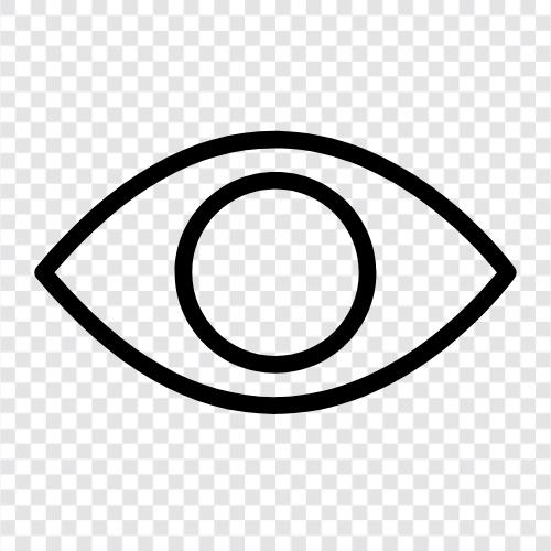 eye, sight, corrective lenses, glasses icon svg